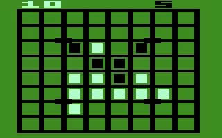 Othello Atari 2600 A game in progress