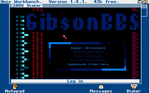 Digital: A Love Story Windows Hack the Gibson!