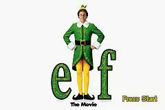 Elf: The Movie Game Boy Advance Title screen