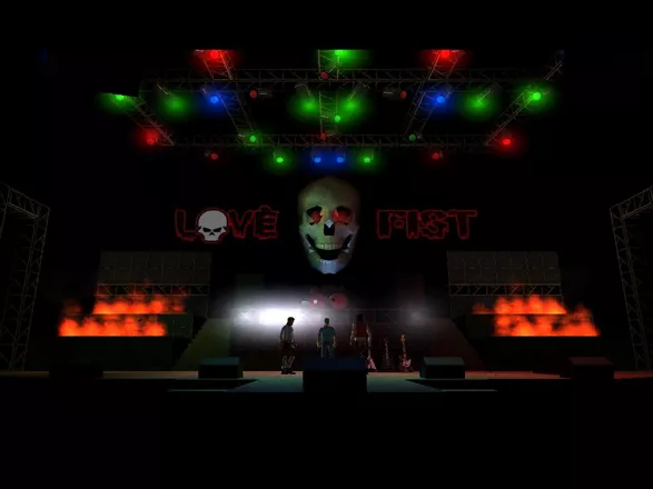 Grand Theft Auto: Vice City Windows You help out Love Fist, you get to see a concert. A whole ten seconds&#x27; worth.
