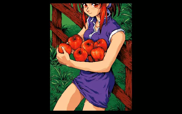 The Legend of Heroes III: Shiroki Majo PC-98 Such nice, round, firm... apples