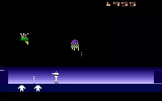 Space Cavern Atari 2600 Running from enemy fire...