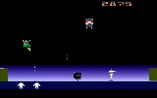 Space Cavern Atari 2600 Watch out for that creature coming from the left!