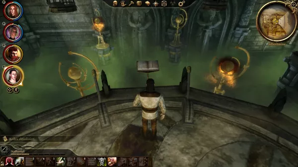 Dragon Age: Origins - Awakening Windows One of the few riddles in the game. Tip: In the release version there&#x27;s a bug in this area. Just walk forward and you&#x27;ll drop down to the chest.