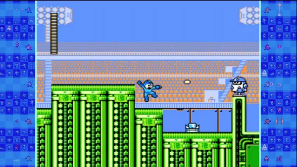 Mega Man 10 Xbox 360 Strike Man&#x27;s stage.