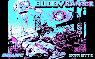 Buggy Ranger DOS Title screen