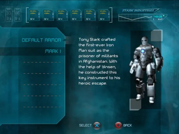 Iron Man PlayStation 2 Armor