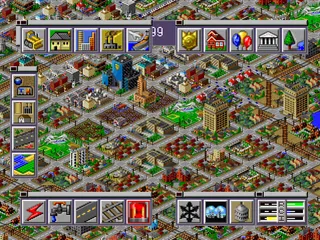 SimCity 2000 PlayStation Game start