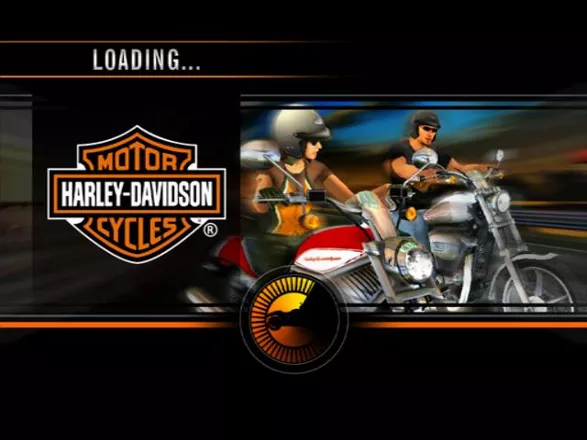 Harley-Davidson: Race to the Rally Windows Loading screen 