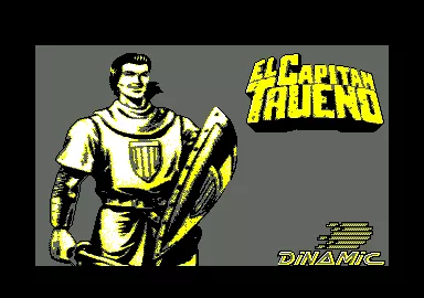 El Capit&#xE1;n Trueno Amstrad CPC Title screen