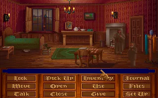The Lost Files of Sherlock Holmes DOS An apartment.