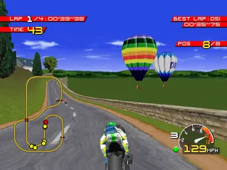 Moto Racer PlayStation Balloons