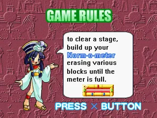 Cleopatra&#x27;s Fortune PlayStation Game rules