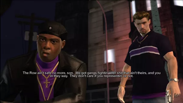 Saints Row Xbox 360 Julius (Keith David) recruits you into The Saints.