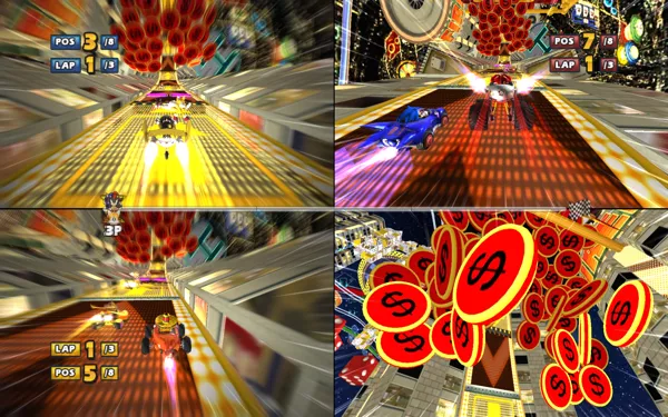 Sonic &#x26; SEGA All-Stars Racing Windows One of the more confusing tracks with many lights, loopings and such.