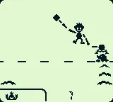 Game &#x26; Watch Gallery 2 Game Boy Classic Vermin: Whacking a mole.