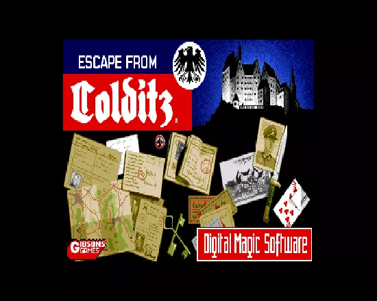 Colditz Escape! Windows Title screen