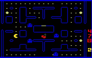 Pac-Man Intellivision Munch on ghosts when they are blue!