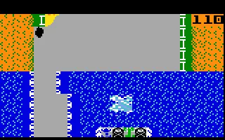 Bump &#x27;N&#x27; Jump Intellivision A landing in the water!