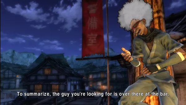 Afro Samurai Xbox 360 Samuel L. Jackson voices Ninja Ninja, a smartass specter guide.