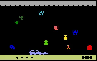 Dragonfire Intellivision Collect treasures, but avoid the dragon!