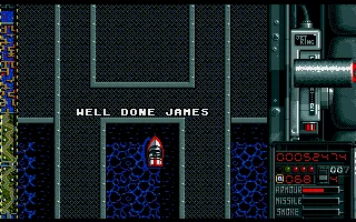The Spy Who Loved Me Amiga Made it your destination on Level 1.