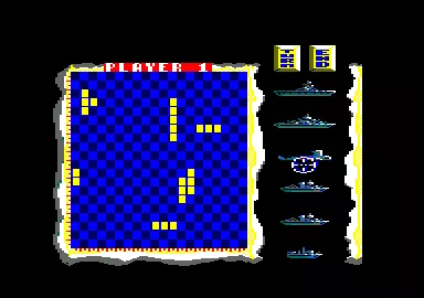 Battleship Amstrad CPC Placing our ships