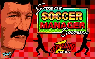 Graeme Souness Soccer Manager DOS Title screen