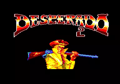 Desperado 2 Amstrad CPC Title screen
