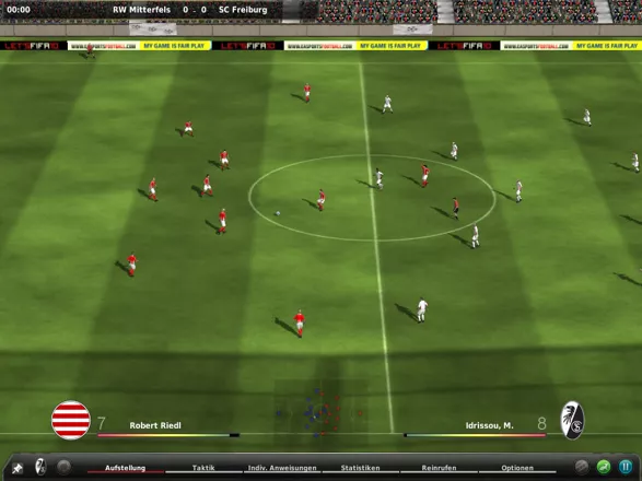 FIFA Manager 10 Windows The 3D calculated mode (demo version)