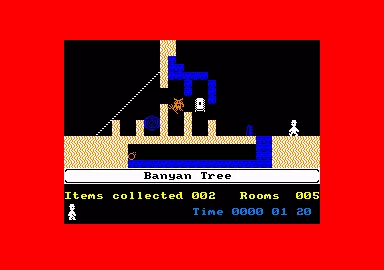 Jet Set Willy II: The Final Frontier Amstrad CPC Banyan tree? This doesn&#x27;t look like a tree to me.