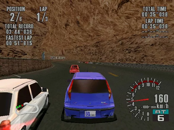 Sega GT Windows During a race