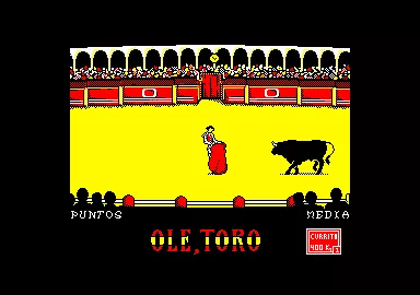 Ol&#xE9;, Toro Amstrad CPC Toro! Toro!