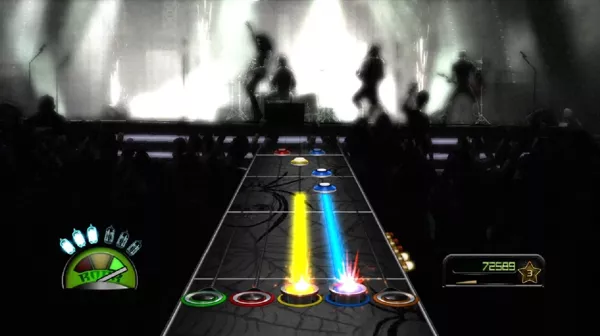 Guitar Hero: Metallica Xbox 360 There&#x27;s so much stuff going on in the background which you won&#x27;t notice during play...