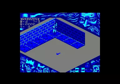 HeroQuest Amstrad CPC Starting the Maze.