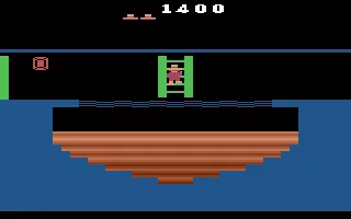 Montezuma&#x27;s Revenge Atari 2600 Be careful, that floor disappears occasionally