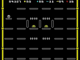 Bumpy ZX Spectrum Those two fruits must be caught. And then the exit discovered... :P