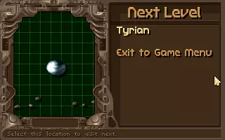 Tyrian 2000 DOS Entering a Level