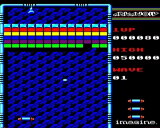 Arkanoid BBC Micro Level 1