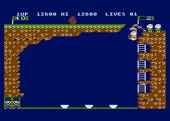 Pooyan Atari 8-bit Starting level 2