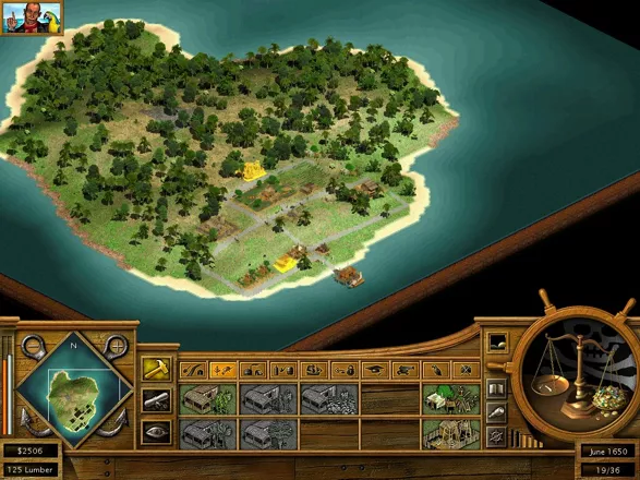 Tropico 2: Pirate Cove Windows The tutorial isle.