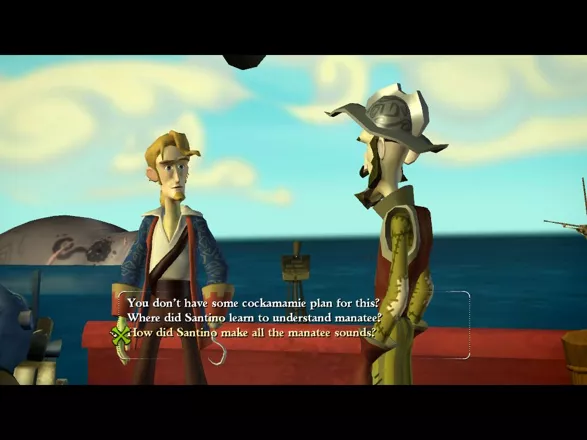 Tales of Monkey Island: Chapter 3 - Lair of the Leviathan Windows Conversation options.