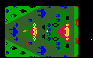 The Dreadnaught Factor Intellivision Try to bomb the black energy vents without being destroyed yourself!