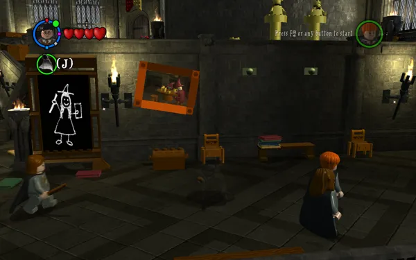 LEGO Harry Potter: Years 1-4 Windows Metal Gear Potter: Harry can use his invisibility cloak to sneak past people and monsters.