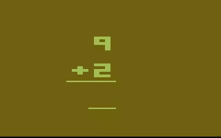 Basic Math Atari 2600 Addition