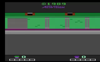 Double Dragon Atari 2600 Title screen