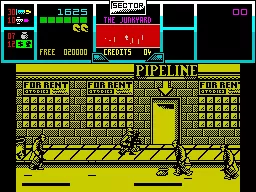 NARC ZX Spectrum You can enter these doors with arrows above the door.