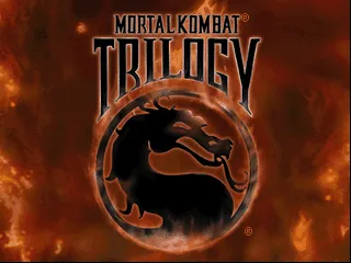 Mortal Kombat Trilogy DOS Title Screen