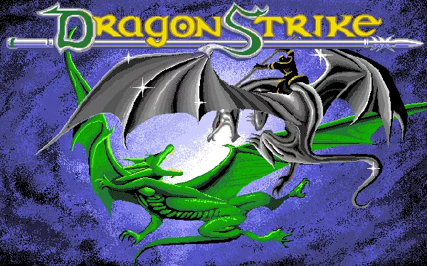 DragonStrike PC-98 Title screen
