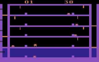 Airlock Atari 2600 Running from the ever rising water...